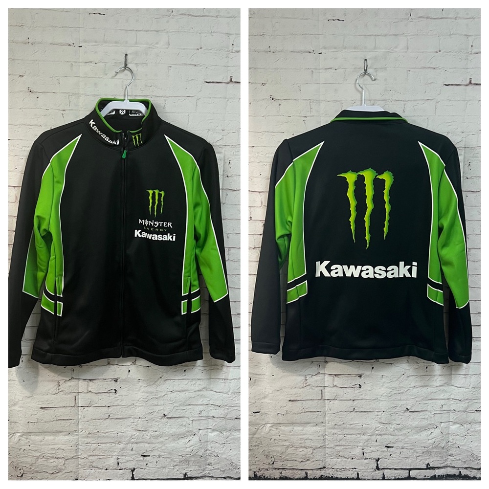 Women Crossover Size Medium Monster Kawasaki Racing Jacket 10/2 Thermal